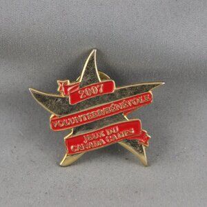 Juex Canada Winter Games Pin - 2007 Whitehorse Yukon - Volunteer Pin